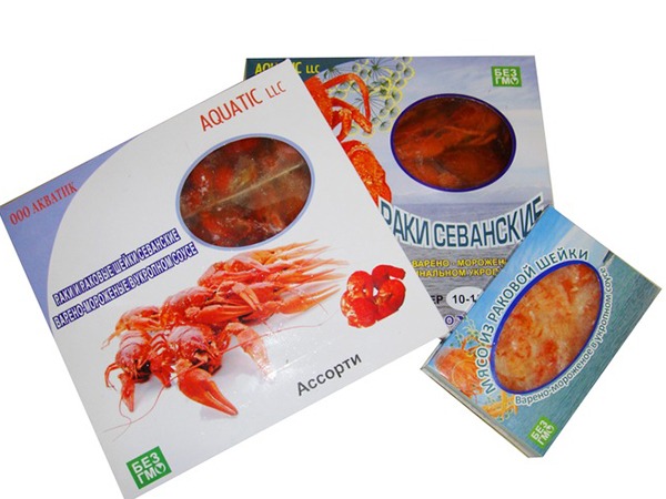 Раки в ассортименте в Невинномысске