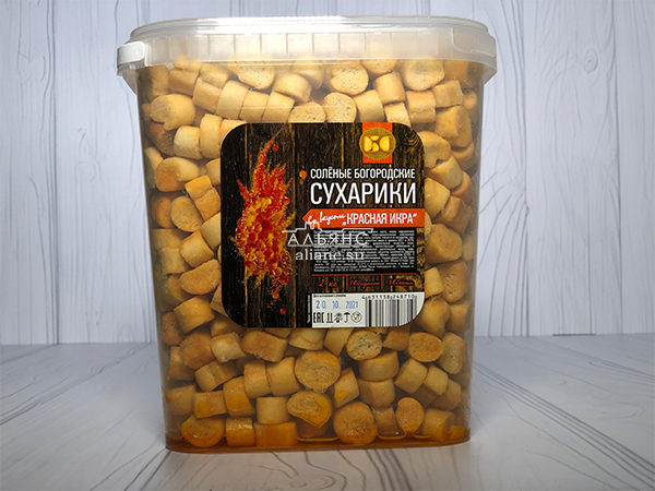Сухарики с красной икрой в Невинномысске