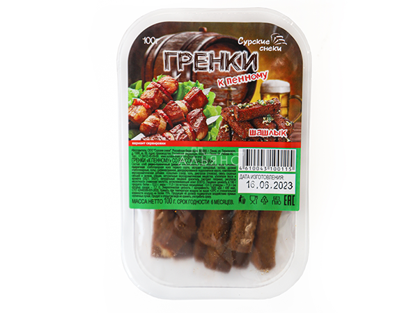Сурские гренки Шашлык (100 гр) в Невинномысске