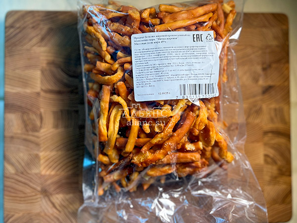 Нитка ЖАРЕНАЯ  Oktobersnack1 кг (сырный продукт) в Невинномысске