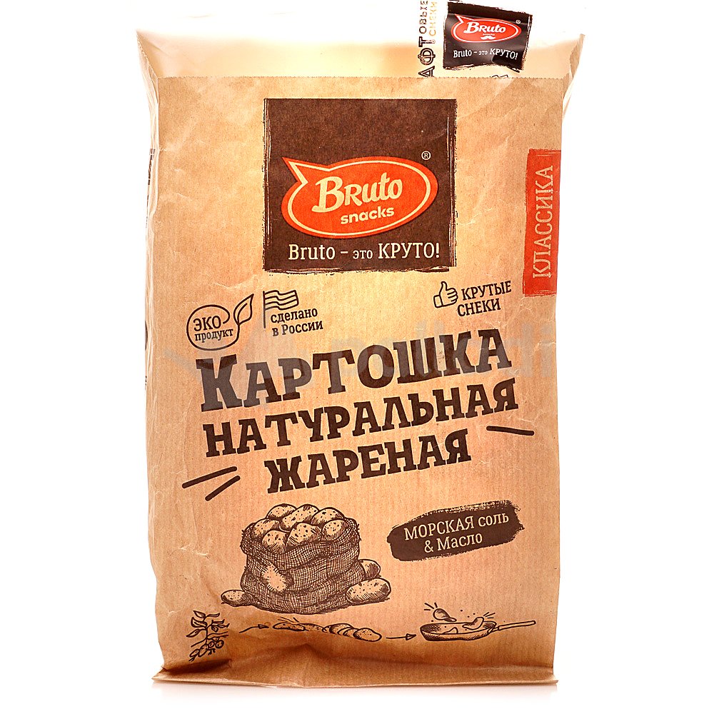 Картофель «Бруто» с солью 70 гр. в Невинномысске
