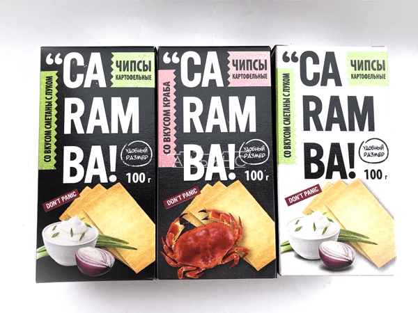 Чипсы "CARAMBA" ассорти 100 гр. в Невинномысске
