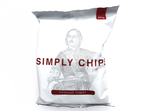 Картофельные чипсы "Simple chips" Пряный томат 80 гр. в Невинномысске